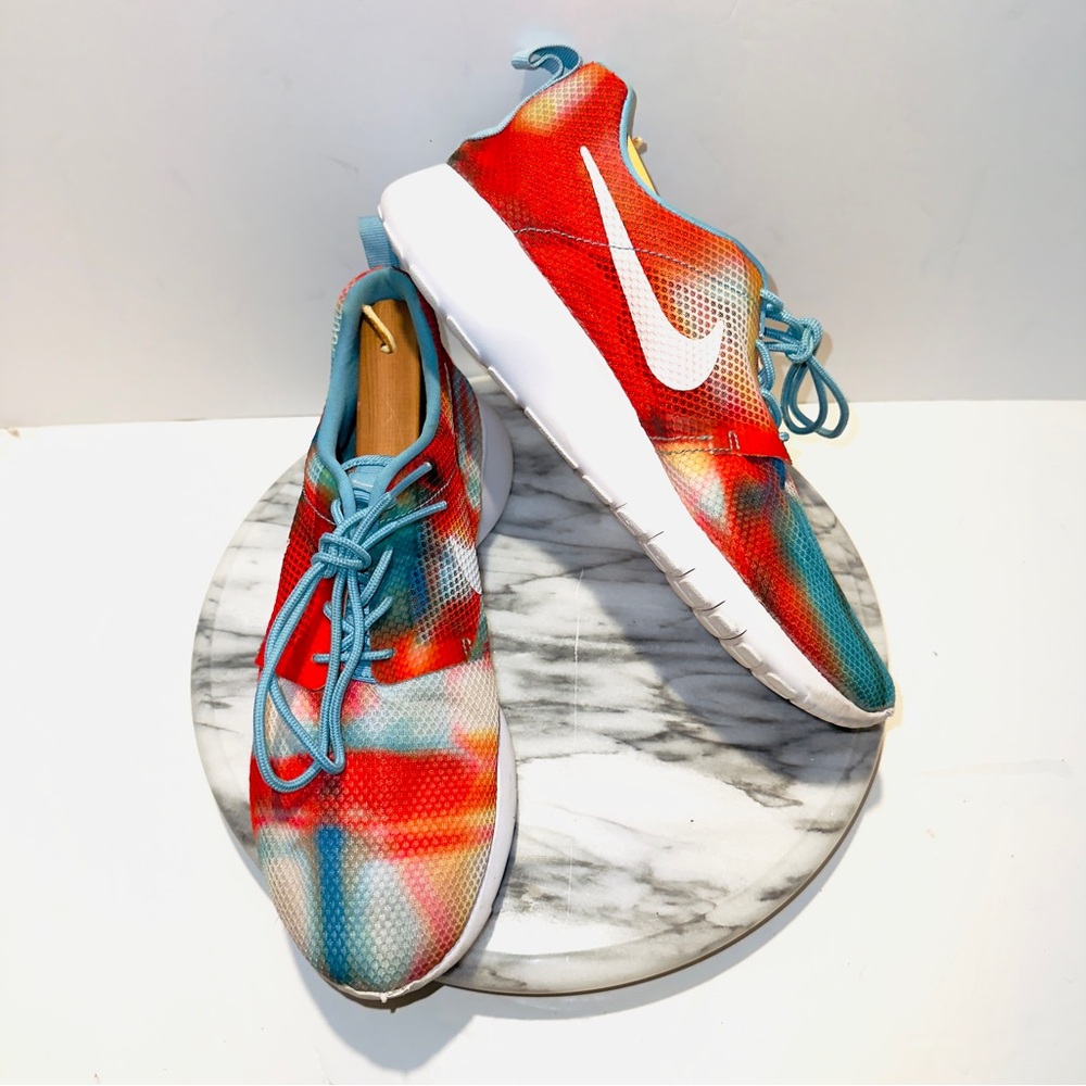 Nike Roshe Run "Rainbow Sherbet" Running Shoes 705486-400  7Y Women’s 8.5-9.0